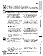 Preview for 7 page of GE Profile JGB928SELSS Owner'S Manual & Installation Instructions