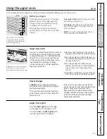 Предварительный просмотр 11 страницы GE Profile JGB928SELSS Owner'S Manual & Installation Instructions