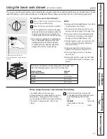 Preview for 27 page of GE Profile JGB928SELSS Owner'S Manual & Installation Instructions