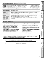 Preview for 63 page of GE Profile JGB928SELSS Owner'S Manual & Installation Instructions