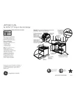 GE Profile JMP31BLBB Dimensions And Installation Information preview