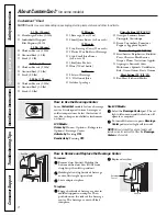 Предварительный просмотр 8 страницы GE Profile PCF23MGW Owner'S Manual And Installation