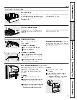 Предварительный просмотр 11 страницы GE Profile PCF23MGW Owner'S Manual And Installation