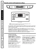 Preview for 4 page of GE Profile PDCF1NBW Owner'S Manual And Installation Instructions