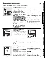 Preview for 11 page of GE Profile PDCF1NBW Owner'S Manual And Installation Instructions