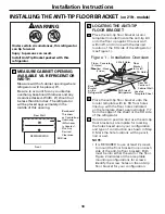 Preview for 18 page of GE Profile PDCF1NBW Owner'S Manual And Installation Instructions