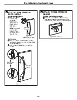 Preview for 23 page of GE Profile PDCF1NBW Owner'S Manual And Installation Instructions