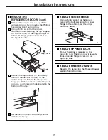 Preview for 31 page of GE Profile PDCF1NBW Owner'S Manual And Installation Instructions