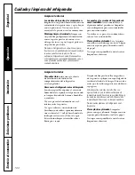 Preview for 104 page of GE Profile PDCF1NBW Owner'S Manual And Installation Instructions