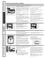 Preview for 12 page of GE Profile PDSS0MFY Owner'S Manual & Installation Instructions