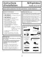 Preview for 62 page of GE Profile PDSS0MFY Owner'S Manual & Installation Instructions