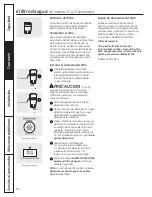 Preview for 94 page of GE Profile PDSS0MFY Owner'S Manual & Installation Instructions