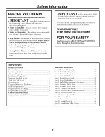 Preview for 2 page of GE Profile PDW8000 Series Installation Instructions Manual