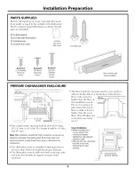 Preview for 5 page of GE Profile PDW8000 Series Installation Instructions Manual