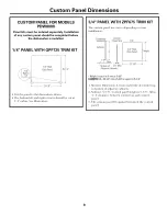 Preview for 9 page of GE Profile PDW8000 Series Installation Instructions Manual