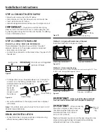 Предварительный просмотр 11 страницы GE Profile PDW8680N Installation Instructions Manual