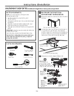 Preview for 74 page of GE Profile PFIC1NFY Owner'S Manual And Installation Instructions