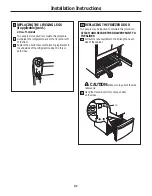 Preview for 31 page of GE Profile PFSF6PKX Owner'S Manual & Installation Instructions