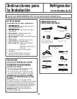 Предварительный просмотр 118 страницы GE Profile PFSF6PKX Owner'S Manual & Installation Instructions