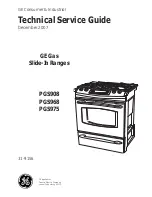 GE Profile PGS908 Technical Service Manual preview