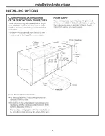 Предварительный просмотр 6 страницы GE Profile PHP960 Instalation Instructions