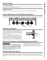 Preview for 61 page of GE Profile PLS624 Owner'S Manual