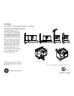 Preview for 2 page of GE Profile PP989DNBB Dimensions And Installation Information