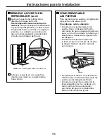 Preview for 115 page of GE Profile PSC23MSTSS Owner'S Manual And Installation Manual