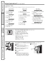 Preview for 8 page of GE Profile PSCF3RGX Owner'S Manual And Installation