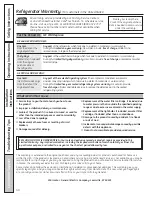 Preview for 40 page of GE Profile PSCF3RGX Owner'S Manual And Installation