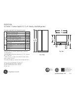 Preview for 1 page of GE Profile PSDS3YGXSS Datasheet