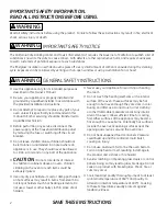 Preview for 2 page of GE Profile PT920DR Owner'S Manual