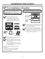 Preview for 3 page of GE Profile PT925DN Installation Instructions Manual