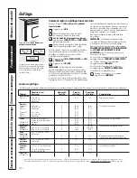 Preview for 56 page of GE Profile PT960DPBB Owner'S Manual