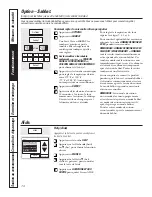 Preview for 74 page of GE Profile PT960DPBB Owner'S Manual