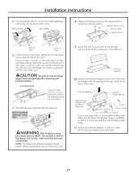 Предварительный просмотр 17 страницы GE Profile PVM1790 Installation Instructions Manual