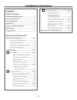 Preview for 2 page of GE Profile PVM2188SJC Installation Instructions Manual