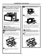 Preview for 18 page of GE Profile PVM2188SJC Installation Instructions Manual