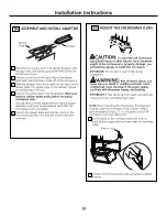 Preview for 19 page of GE Profile PVM2188SJC Installation Instructions Manual