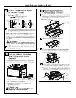 Preview for 22 page of GE Profile PVM2188SJC Installation Instructions Manual