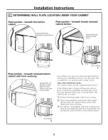 Preview for 9 page of GE Profile Spacemaker JVM1490 Installation Instructions Manual