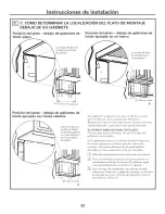 Preview for 33 page of GE Profile Spacemaker JVM1490 Installation Instructions Manual