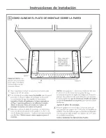 Preview for 34 page of GE Profile Spacemaker JVM1490 Installation Instructions Manual