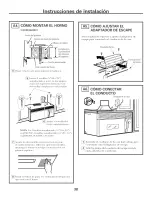 Preview for 38 page of GE Profile Spacemaker JVM1490 Installation Instructions Manual