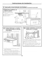 Preview for 39 page of GE Profile Spacemaker JVM1490 Installation Instructions Manual