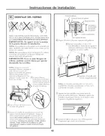 Preview for 42 page of GE Profile Spacemaker JVM1490 Installation Instructions Manual