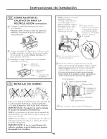 Preview for 45 page of GE Profile Spacemaker JVM1490 Installation Instructions Manual