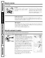 Preview for 12 page of GE Profile TFX26PPD Owner'S Manual