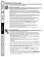 Preview for 76 page of GE Profile TFX26PPD Owner'S Manual