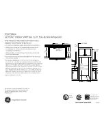 Preview for 2 page of GE PSDS5RGXSS - Profile - 24.6 Cu. Ft.... Datasheet